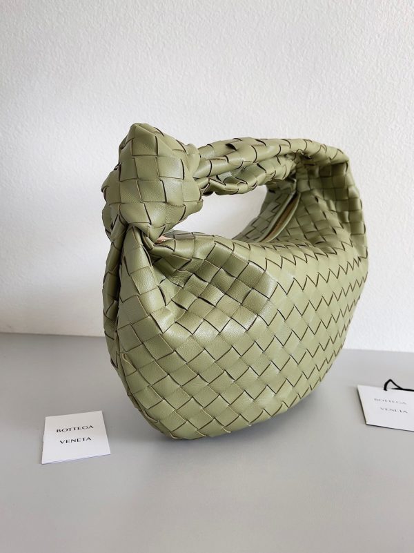 Contrefaçon Sac Adolescent Bottega Veneta BV Jodie en Travertin – Image 4