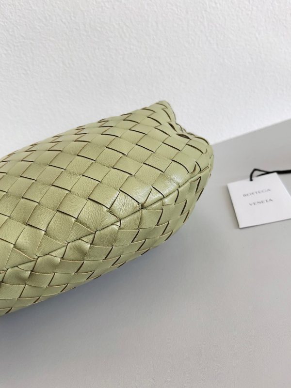 Contrefaçon Sac Adolescent Bottega Veneta BV Jodie en Travertin – Image 3