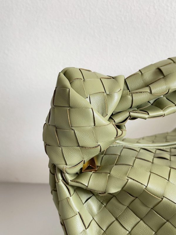 Contrefaçon Sac Adolescent Bottega Veneta BV Jodie en Travertin – Image 2