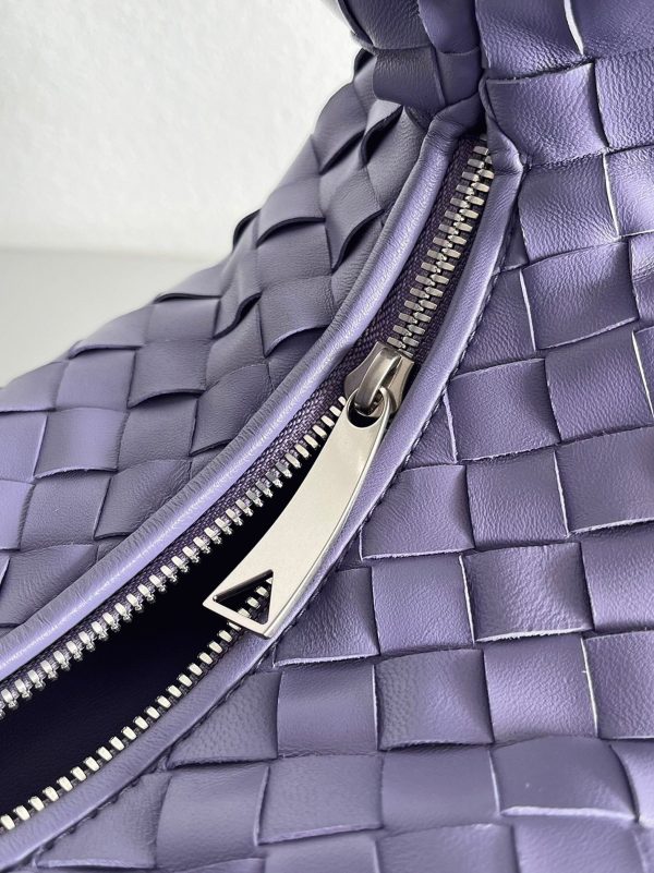 Réplique Sac Adolescent Bottega Veneta BV Jodie en Glycine – Image 4