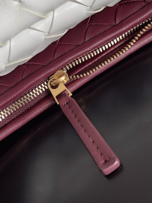 Contrefaçon sac Bottega Veneta Gemelli moyen en Barolo/Glacier – Image 8