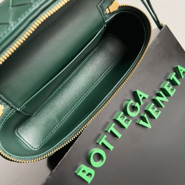 Réplique vanity case Bottega Veneta Bang Bang en Vert – Image 9