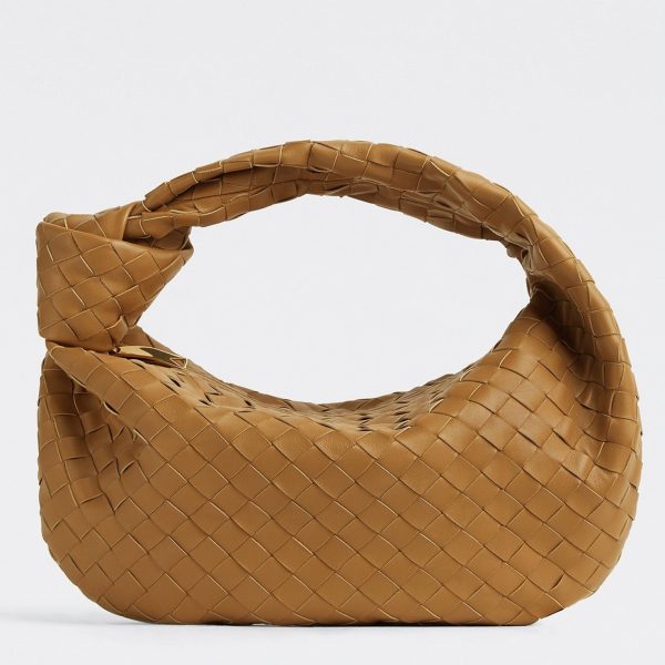 Faux Petit Sac Bottega Veneta BV Jodie en Caramel