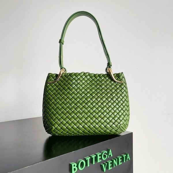 Réplique Bottega Veneta Clicker Small Bag en Avocat – Image 5