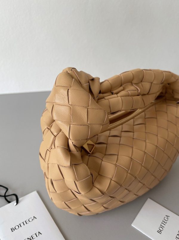 Réplique Mini Sac Bottega Veneta BV Jodie en Amande – Image 8