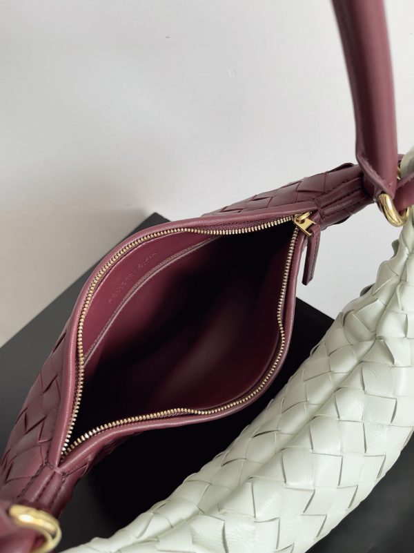 Contrefaçon sac Bottega Veneta Gemelli moyen en Barolo/Glacier – Image 4