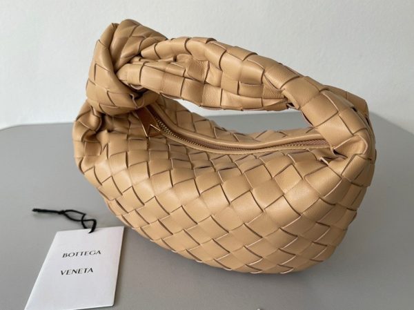 Réplique Mini Sac Bottega Veneta BV Jodie en Amande – Image 2