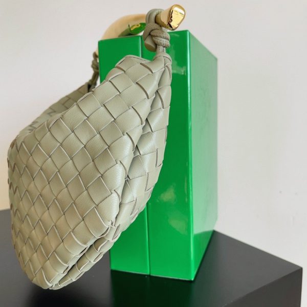 Contrefaçon petit sac Bottega Veneta Sardine en Travertine – Image 3