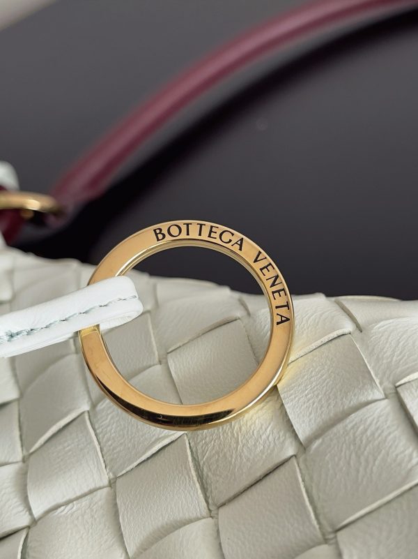 Contrefaçon sac Bottega Veneta Gemelli moyen en Barolo/Glacier – Image 3