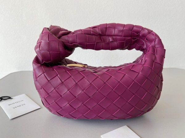 Faux Mini Sac Bottega Veneta BV Jodie en Cinabre – Image 10