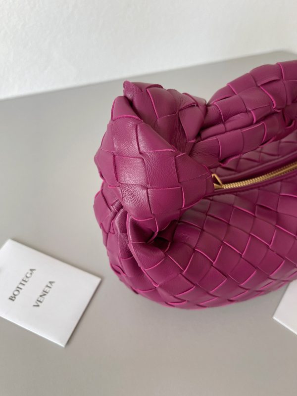 Faux Mini Sac Bottega Veneta BV Jodie en Cinabre – Image 7