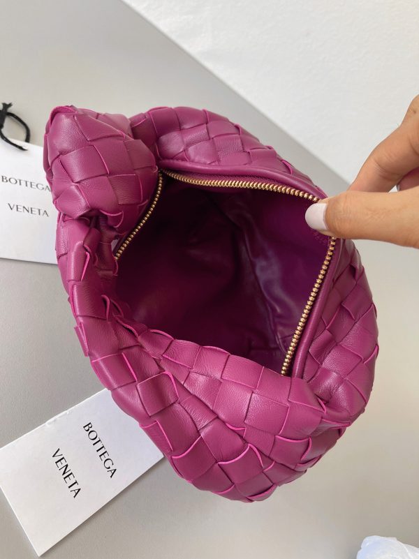 Faux Mini Sac Bottega Veneta BV Jodie en Cinabre – Image 6