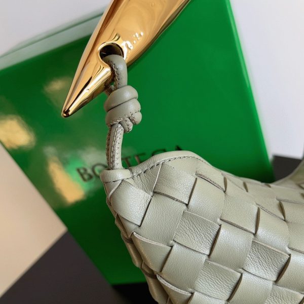 Contrefaçon petit sac Bottega Veneta Sardine en Travertine – Image 2
