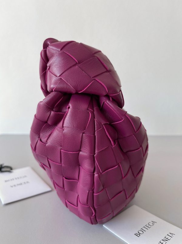 Faux Mini Sac Bottega Veneta BV Jodie en Cinabre – Image 5