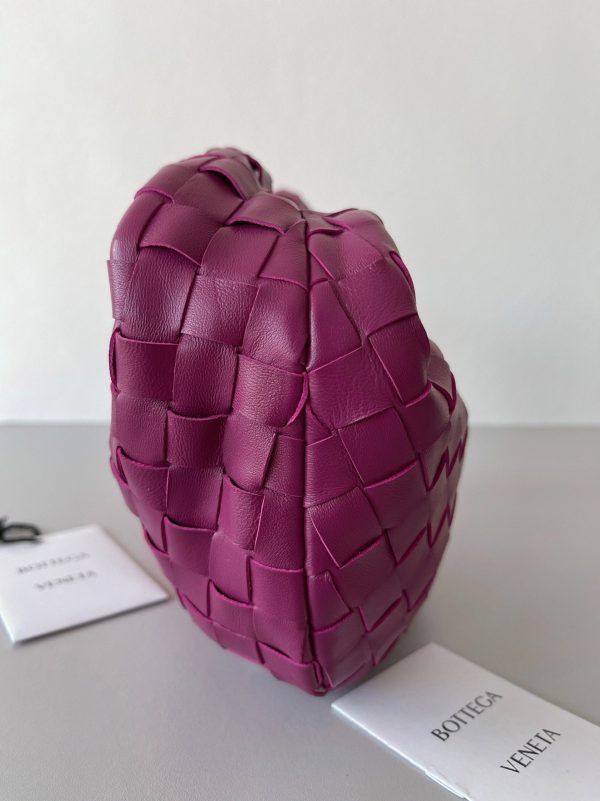 Faux Mini Sac Bottega Veneta BV Jodie en Cinabre – Image 2