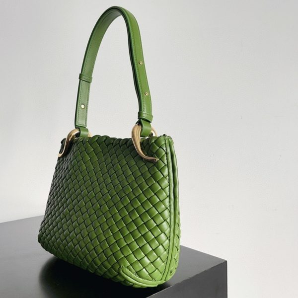 Réplique Bottega Veneta Clicker Small Bag en Avocat – Image 2