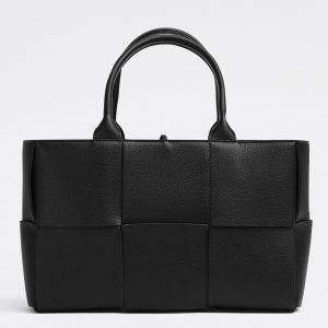 Fausse Bottega Veneta Arco Small Tote en Noir