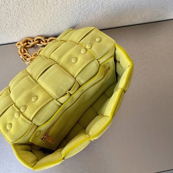 Réplique du sac Bottega Veneta Chain Cassette en Kiwi – Image 8