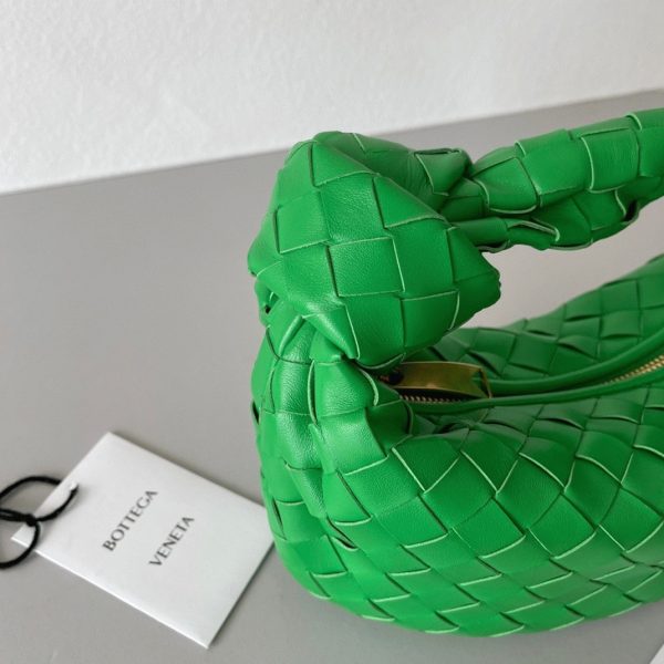 Imitation Mini Sac Bottega Veneta BV Jodie en Perruche – Image 6