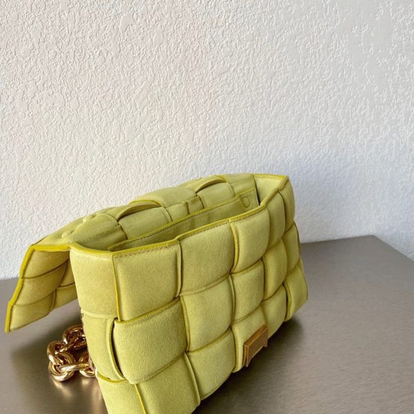 Réplique du sac Bottega Veneta Chain Cassette en Kiwi – Image 7