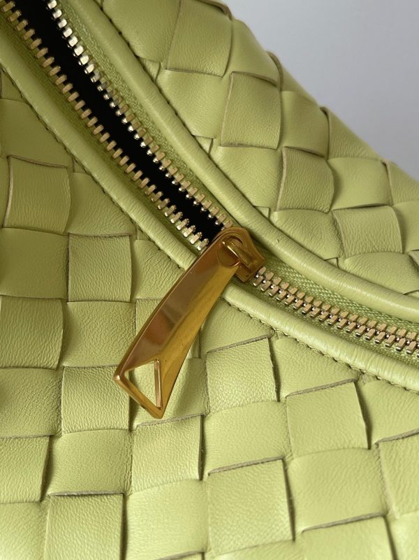 Réplique Mini Sac Bottega Veneta BV Jodie en Kiwi – Image 2