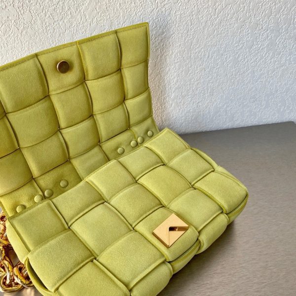 Réplique du sac Bottega Veneta Chain Cassette en Kiwi – Image 4