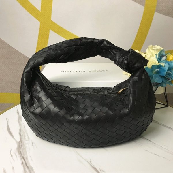 Contrefaçon Petit Sac Bottega Veneta BV Jodie en Noir – Image 2