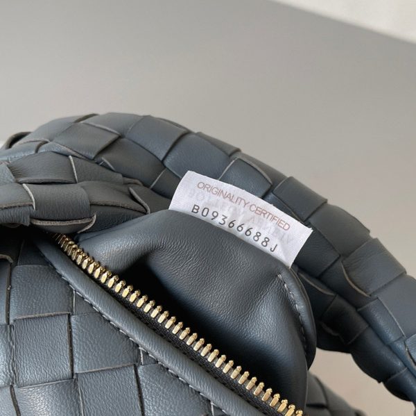 Réplique Mini Sac Bottega Veneta BV Jodie en Thunder – Image 3