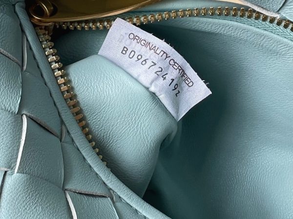 Réplique Mini Sac Bottega Veneta BV Jodie en Bleu Sarcelle Lavé – Image 9