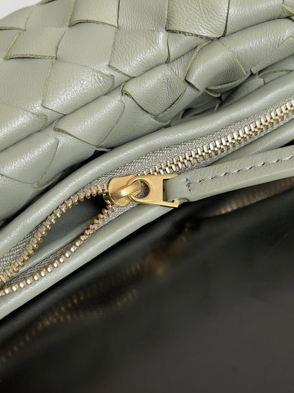 Réplique sac Bottega Veneta Gemelli moyen en Travertine – Image 3