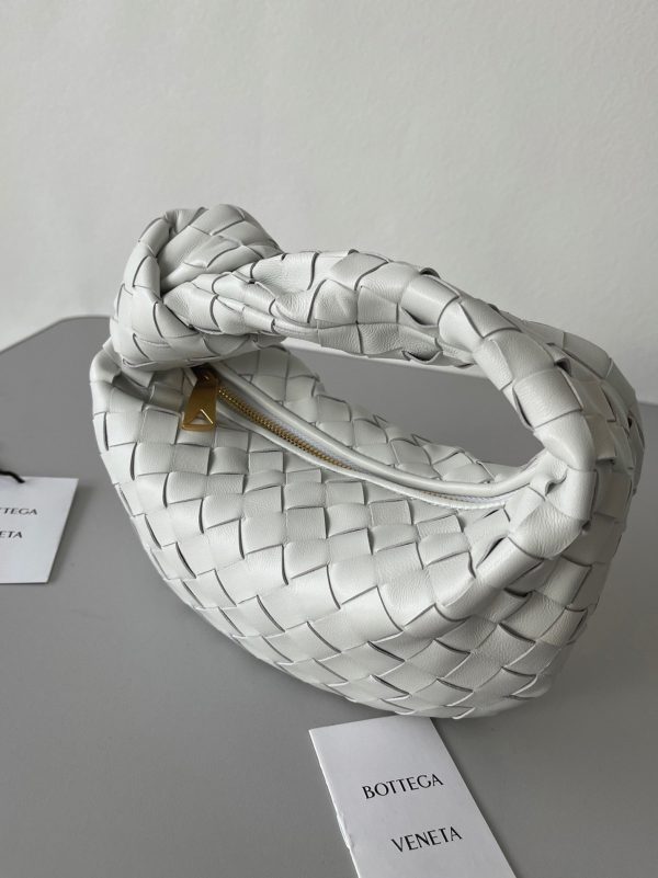 Réplique Mini Sac Bottega Veneta BV Jodie en Blanc – Image 2