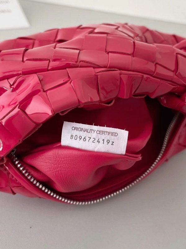 Réplique Mini Sac Bottega Veneta BV Jodie en Rouge – Image 9