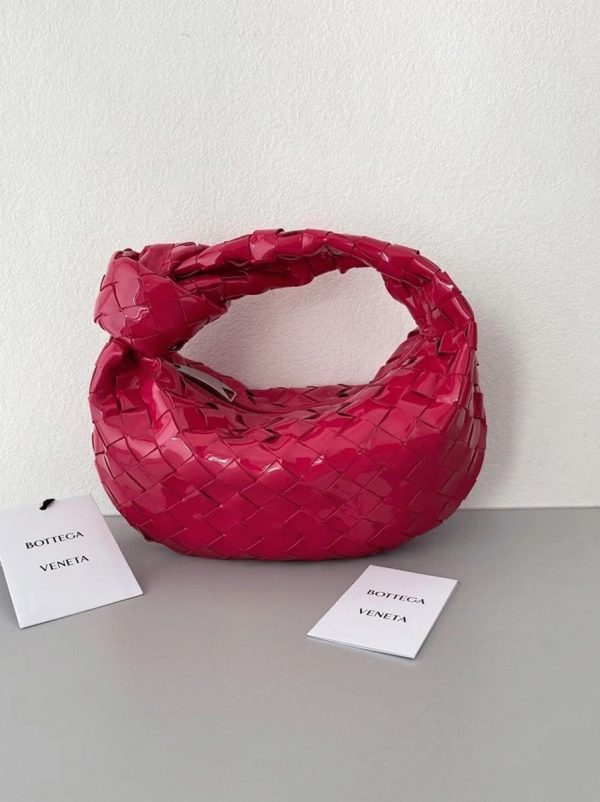 Réplique Mini Sac Bottega Veneta BV Jodie en Rouge – Image 8