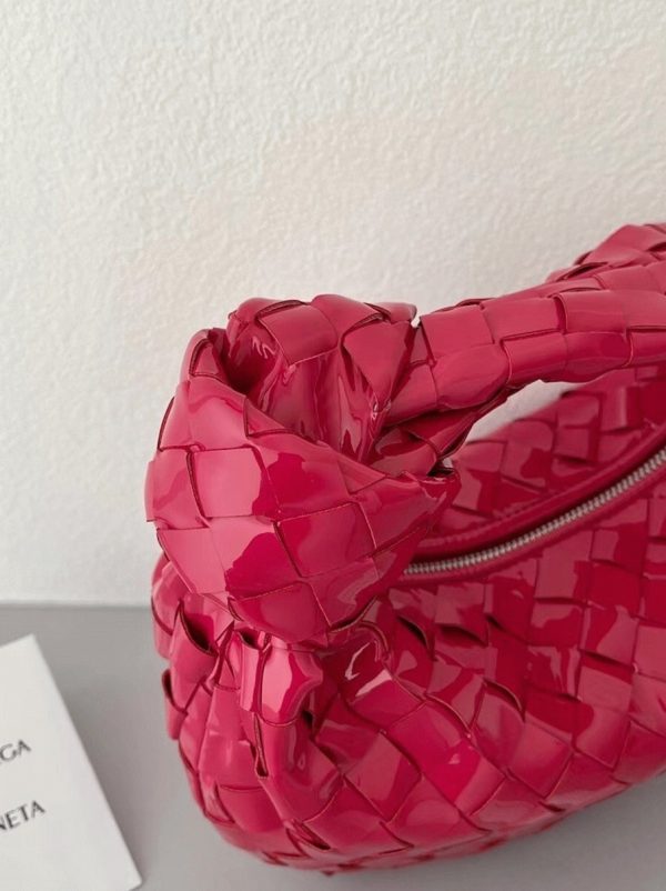 Réplique Mini Sac Bottega Veneta BV Jodie en Rouge – Image 7