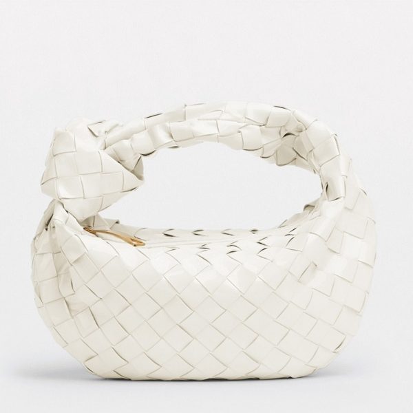 Imitation Mini Sac Bottega Veneta BV Jodie en Blanc