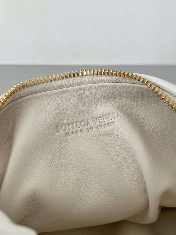 Imitation Mini Sac Bottega Veneta BV Jodie en Blanc – Image 9