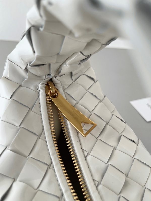 Imitation Mini Sac Bottega Veneta BV Jodie en Blanc – Image 7