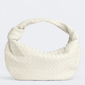 Faux Petit Sac Bottega Veneta BV Jodie en Blanc