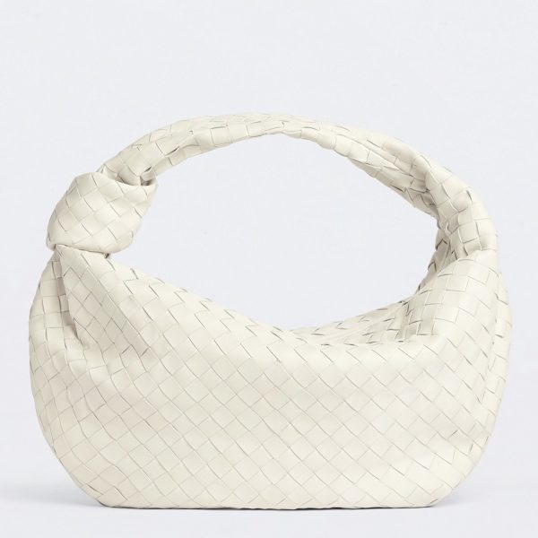 Faux Petit Sac Bottega Veneta BV Jodie en Blanc
