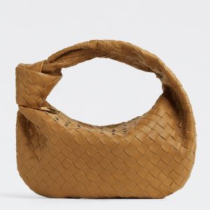 Contrefaçon Sac Adolescent Bottega Veneta BV Jodie en Caramel