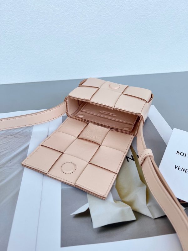 Fausse Bottega Veneta Candy Cassette en Melon lavé – Image 8