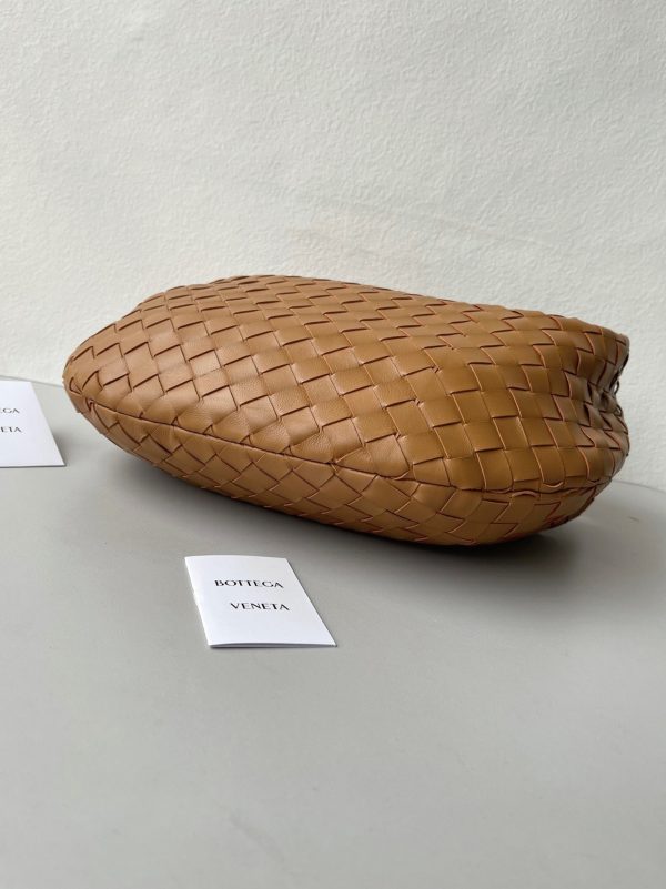 Contrefaçon Sac Adolescent Bottega Veneta BV Jodie en Caramel – Image 3