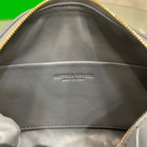 Réplique Mini Sac Bottega Veneta Loop en Gris – Image 3