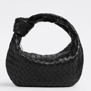 Faux Sac Adolescent Bottega Veneta BV Jodie en Noir