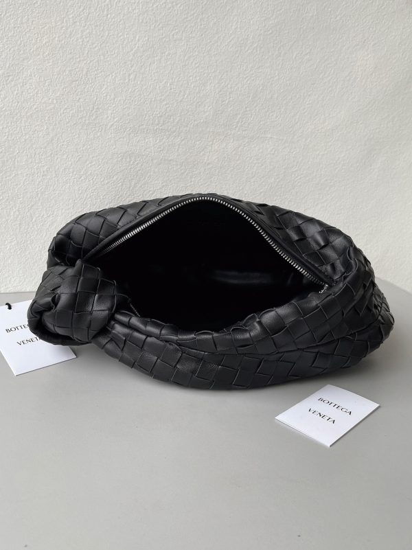 Faux Sac Adolescent Bottega Veneta BV Jodie en Noir – Image 6