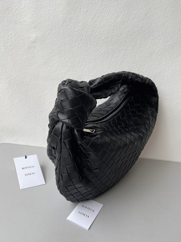 Faux Sac Adolescent Bottega Veneta BV Jodie en Noir – Image 4