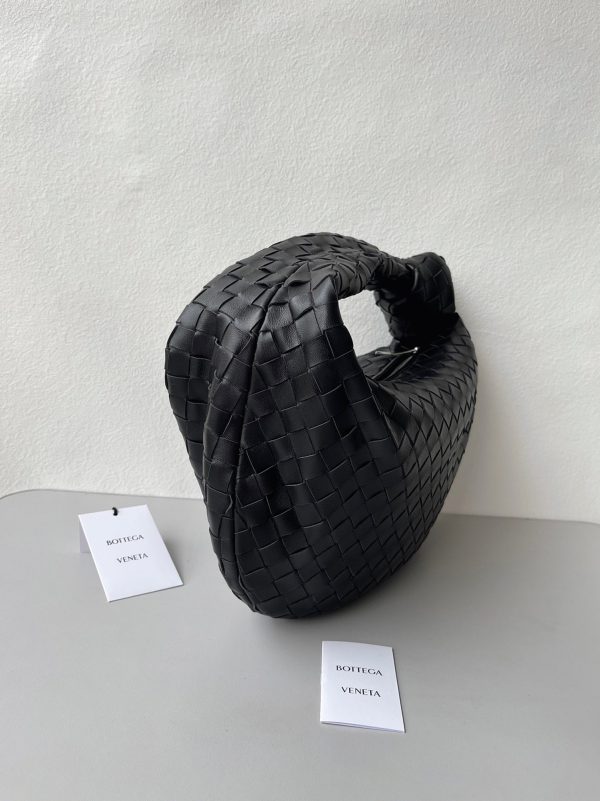 Faux Sac Adolescent Bottega Veneta BV Jodie en Noir – Image 2