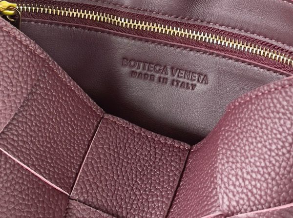 Réplique Sac Bottega Veneta Cassette en Bourgogne – Image 8