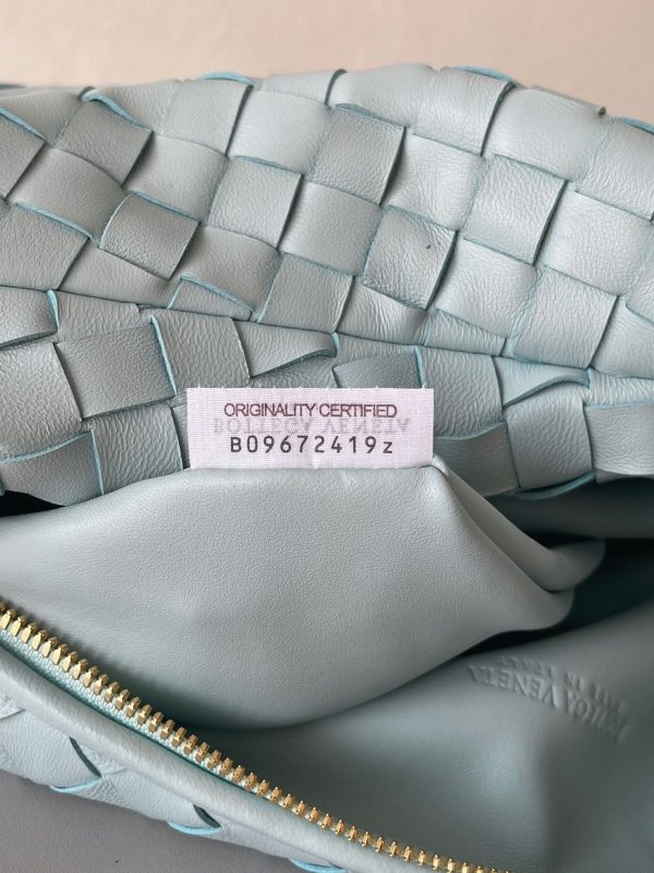 Réplique Sac Adolescent Bottega Veneta BV Jodie en Bleu Sarcelle Lavé – Image 10