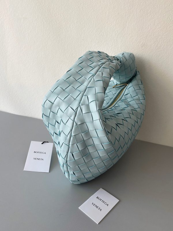 Réplique Sac Adolescent Bottega Veneta BV Jodie en Bleu Sarcelle Lavé – Image 6